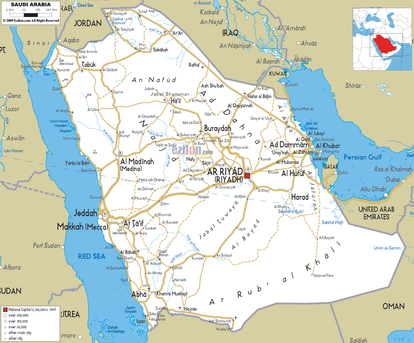 saudi arabia road map